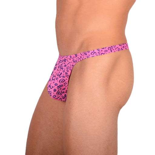 S SMU Sexy Pink Thong 33709 MX152