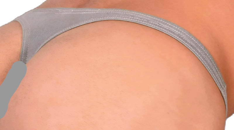 S SMU Sexy Pure Grey Thong 33651 MX146