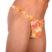 S SMU Sexy Tropical Orange Thong 33676 MX151