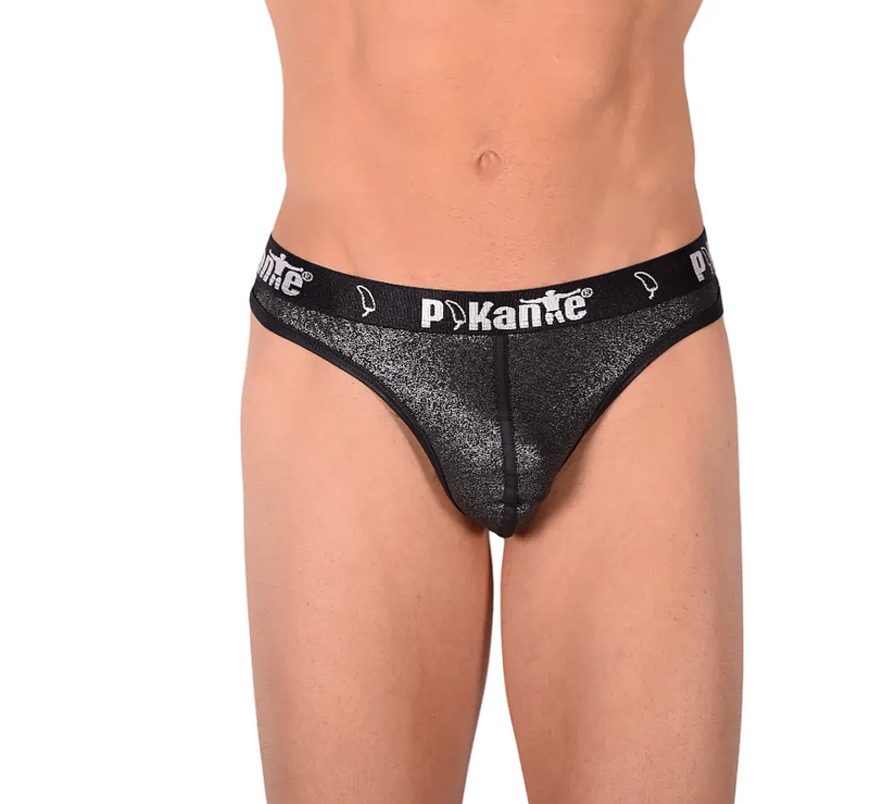 Pikante Young Mens Thongs Sherlock Tanga Black 8053 2