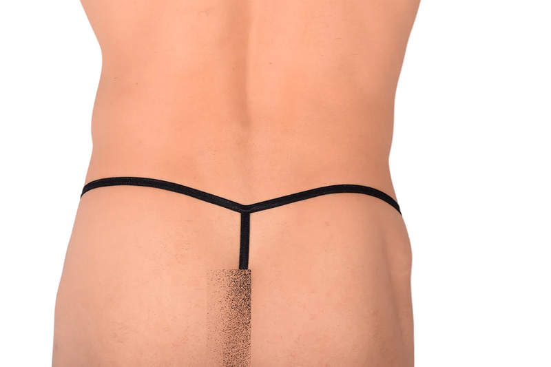 XS GREGG HOMME Boytoy String With T-Back Very Light Fabric in White 95014 157