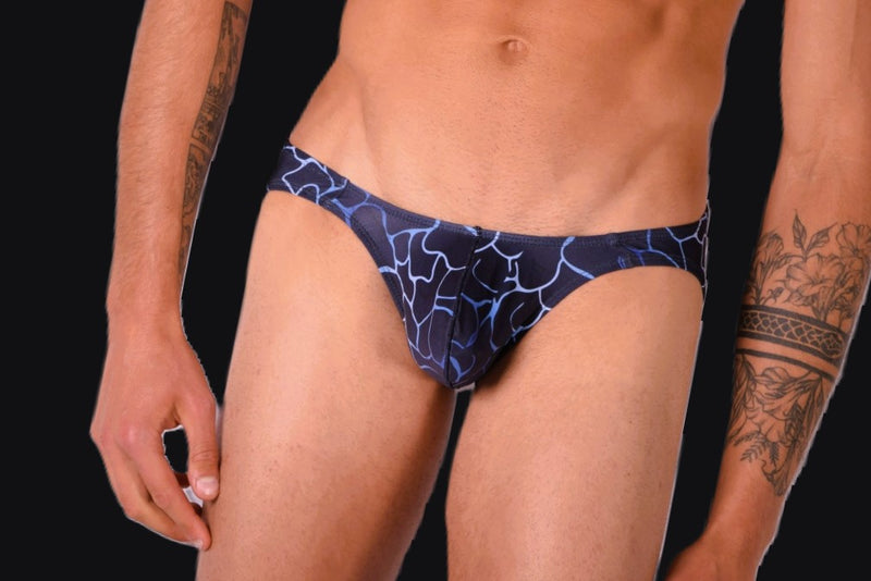 SMU Artistic Mini brief Speedo Cut Navy P01503 H18