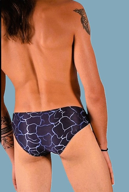 SMU Artistic Mini brief Speedo Cut Navy P01503 H18
