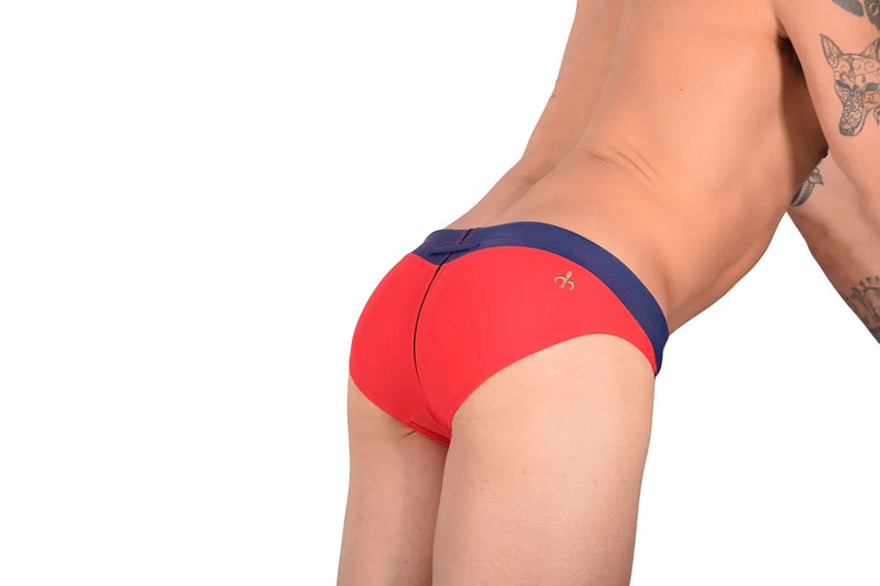 Swimwear Marcuse Aquaholic Swim-brief Red 4