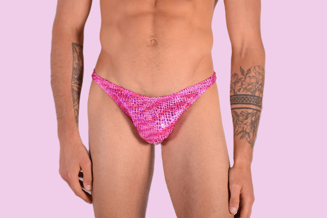 XS/S SMU Mens Swim Tanning Underwear Thong 33223 MX11