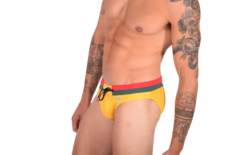 Marcuse Hermoso Swim-briefs Swimwear Yellow 7716 4