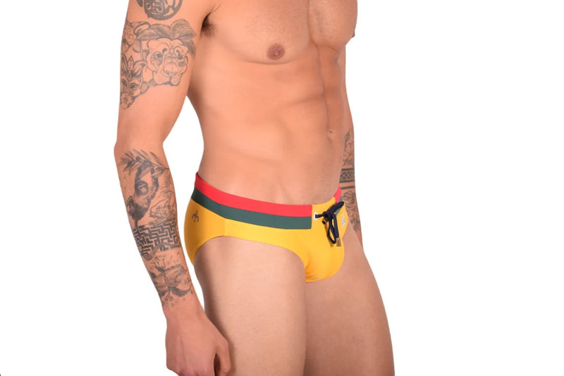 Marcuse Hermoso Swim-briefs Swimwear Yellow 7716 4