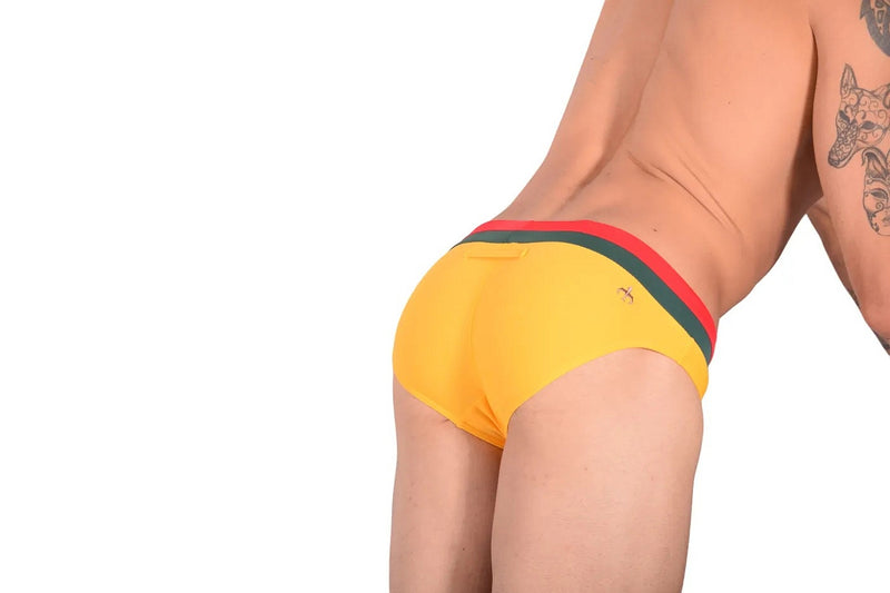 Marcuse Hermoso Swim-briefs Swimwear Yellow 7716 4