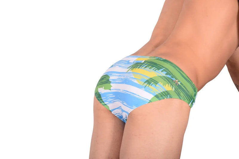 MARCUSE Janeiro Swimsuit Brief 9317 Blue 1