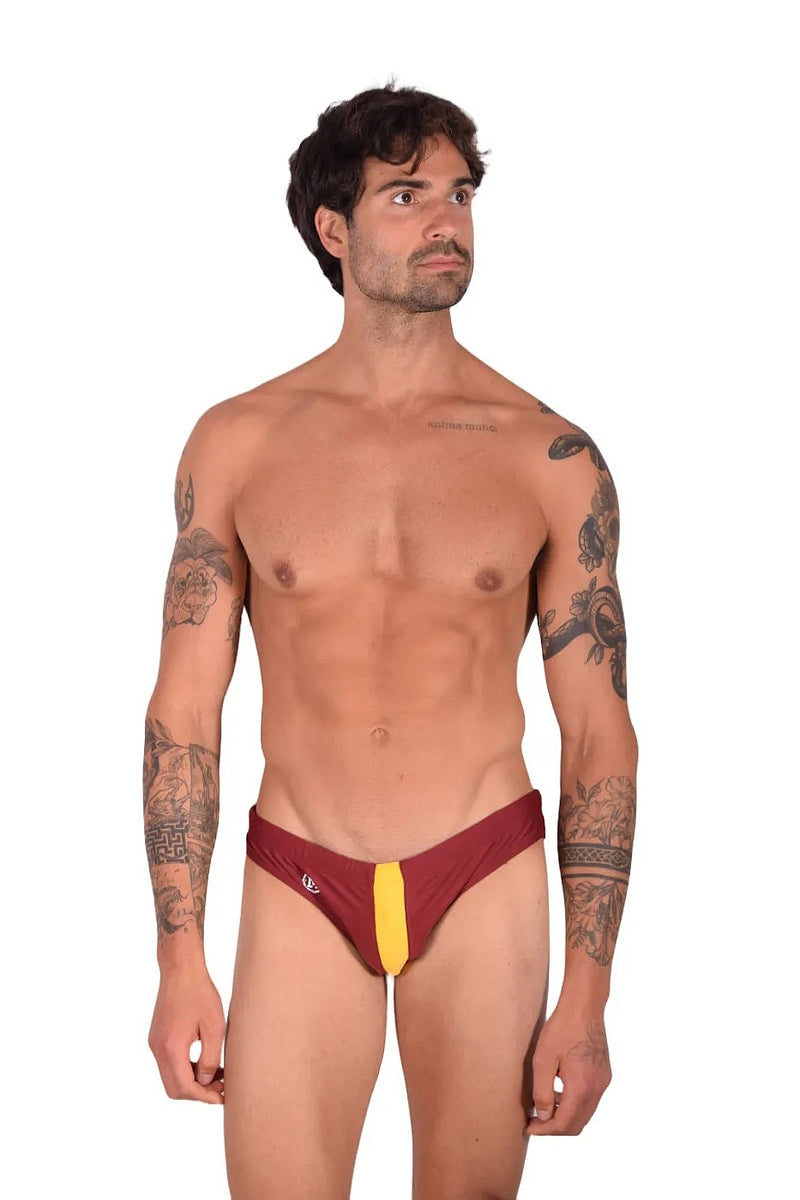 Marcuse Manifest slip de bain Maillots de bain Bordeaux 2