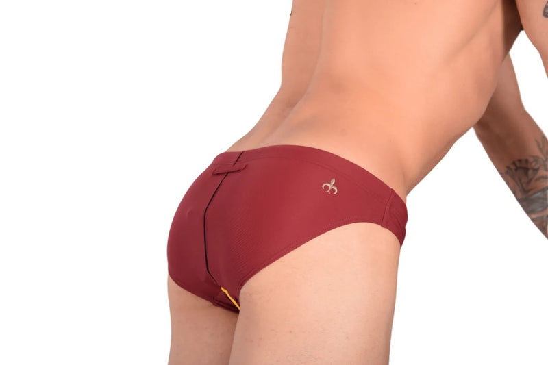 Marcuse Manifest slip de bain Maillots de bain Bordeaux 2
