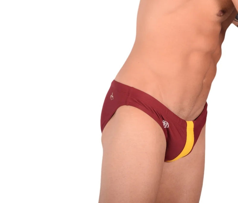 Marcuse Manifest slip de bain Maillots de bain Bordeaux 2