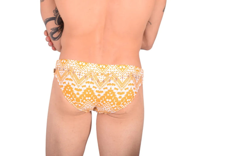 Marcuse Tribe Swim Brief Swimwear Camel 07513 4