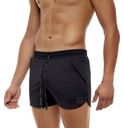 Short Modus Vivendi Diagonal Tricot Jogging-Cut Shorts Adjustable Black 10353