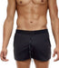 Short Modus Vivendi Diagonal Tricot Jogging-Cut Shorts Adjustable Black 10353