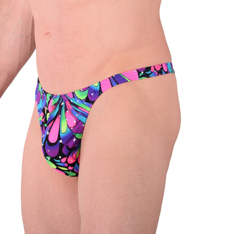 S/M SMU Mens Swim Tanning And Underwear Thong 33123 MX116