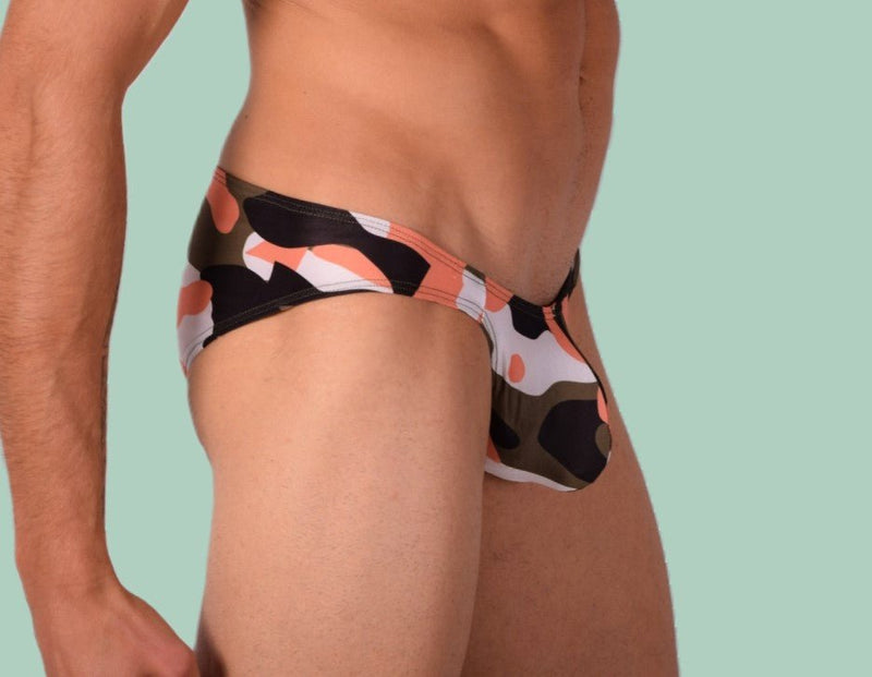 S/M SMU Mini Briefs Multi - Camo Soft 802 MX9 395