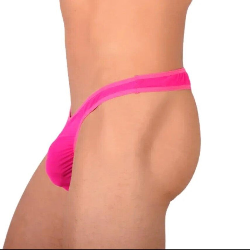S/M SMU Sensual Pink Thong MX20 341163