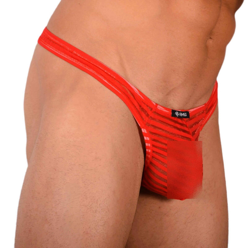 S/M SMU Sensual Red C - Thru Thong MX20 340806