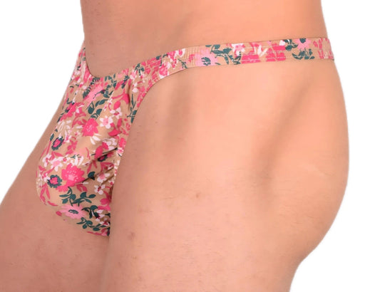 S/M SMU Sensual Thong Brown Garden 33524 MX132