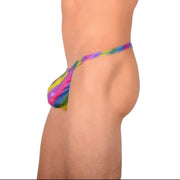 S/M SMU Sexy Rainbow Thong MX20 341392