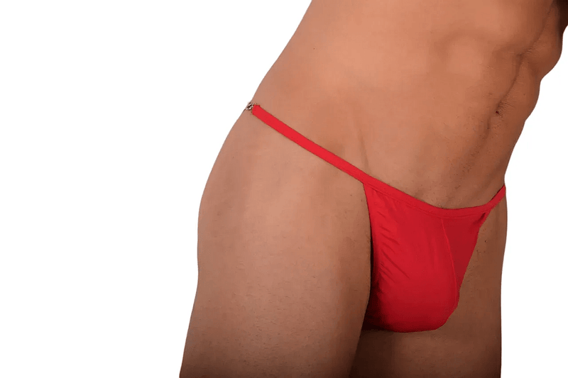 S/M SMU String Red Multi hearts MX10 1005852