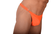 S/M SMU Thong Rhinestones Orange 30''32'' Waist MX10 1006054
