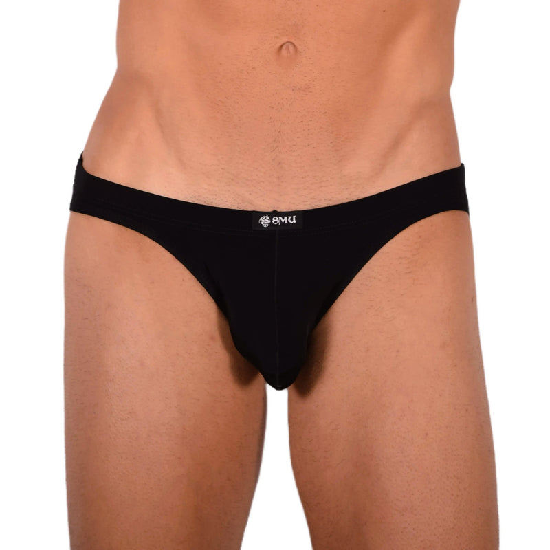 Small Briefs SMU Sexy Pure Black Brief 33819 MX173