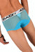 SMALL Daddy Underwear Sexy Boxer Trunk Turquoise DDG002 MX3