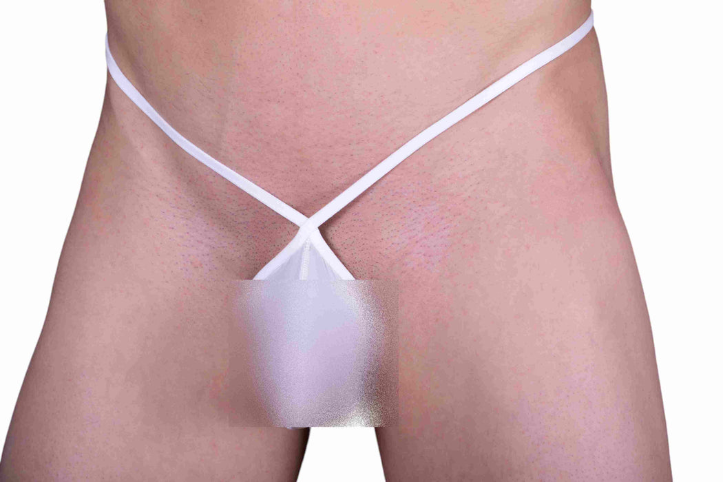 SMALL Gregg Homme Pouch G-String White 100252 68