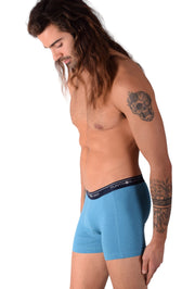 SMALL Mens Punto Blanco Basics Short Boxer Blue 53438 Pu24