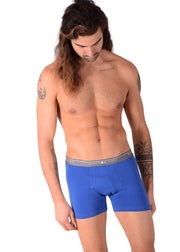 SMALL Mens Punto Blanco Basics Short Boxer Blue 53438 Pu27