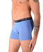 SMALL Mens Punto Blanco Basics Short Boxer Blue 53438 Pu40