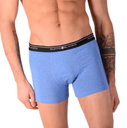 SMALL Mens Punto Blanco Basics Short Boxer Blue 53438 Pu40