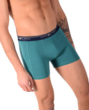 SMALL Mens Punto Blanco Basics Short Boxer Green 53438 Pu29