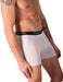 SMALL Mens Punto Blanco Basics Short Boxer Half White 53438 Pu15