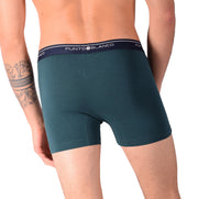 SMALL Mens Punto Blanco Basics Short Boxer Jade 53438 Pu42