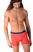 SMALL Mens Punto Blanco Basics Short Boxer Red 53438 Pu9