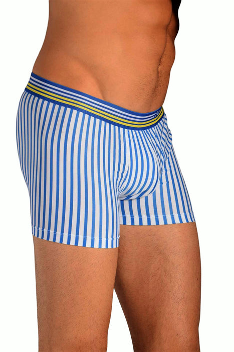 SMALL Mens Punto Blanco Boxer Blue Stripe 33022-169 S 40