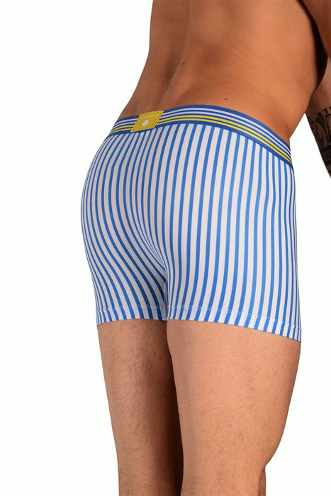 SMALL Mens Punto Blanco Boxer Blue Stripe 33022-169 S 40