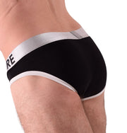 SMALL Private Structure Platinum Black Brief 7 - 556
