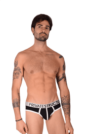 SMALL Private Structure Platinum Black Brief 7 - 552