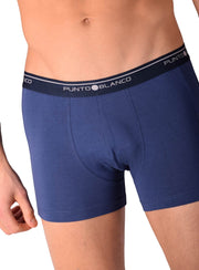 Small Punto Blanco Basics Boxer Blue 53438 Pu267