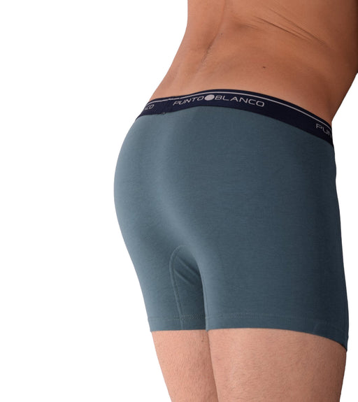 Small Punto Blanco Basics Boxer Green Emerald 53438 PU132