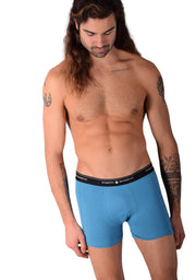 Small Punto Blanco Basics Short Boxer Blue 53438 Pu167