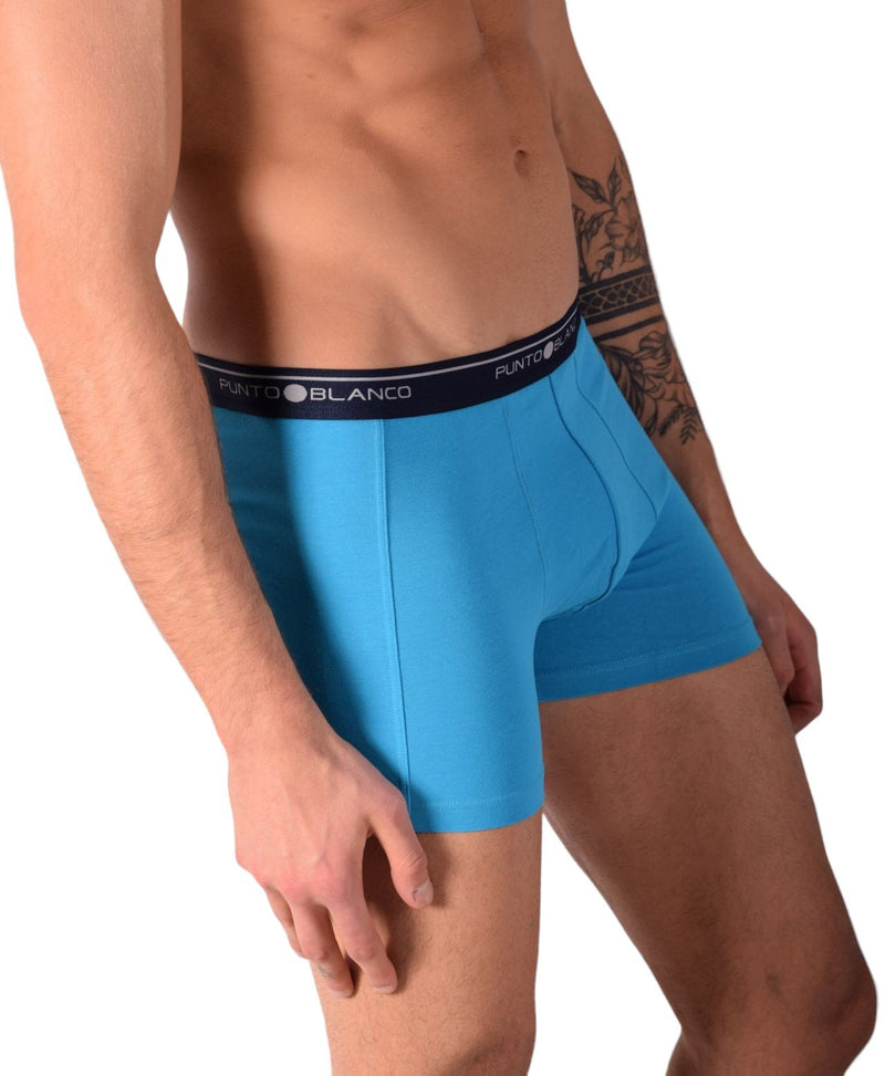 SMALL Punto Blanco Basics Short Boxer Blue 53438 Pu231