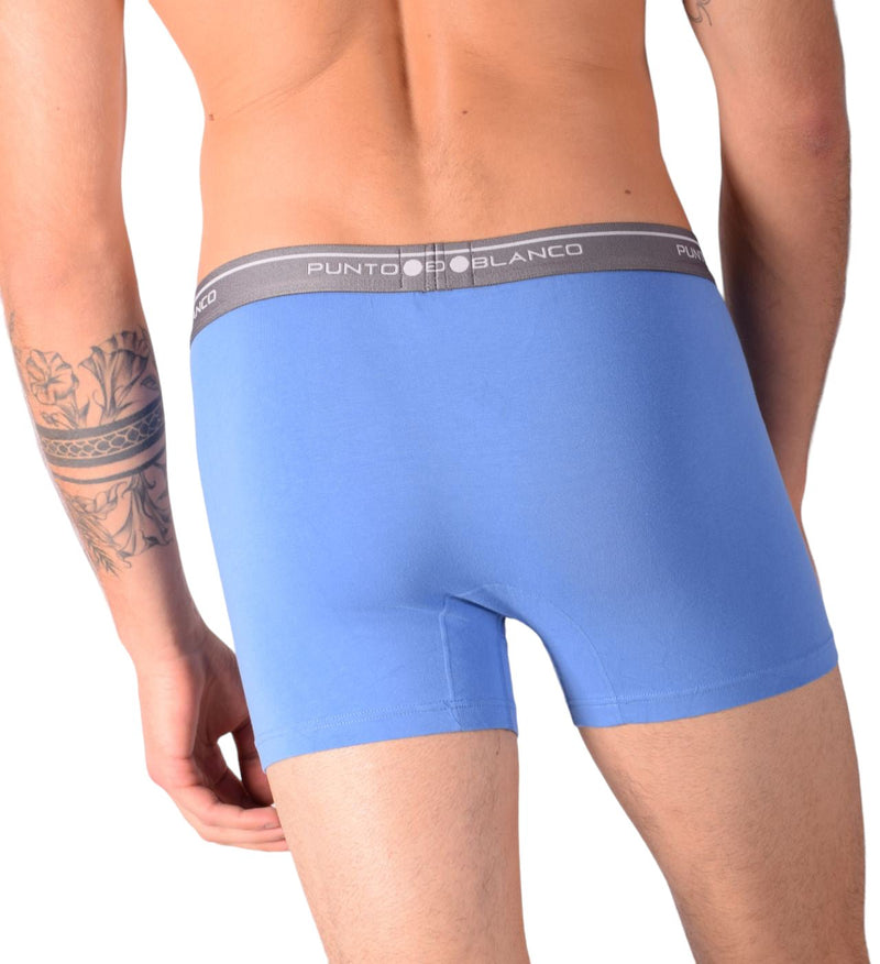 Small Punto Blanco Basics Short Boxer Blue 53438 Pu283
