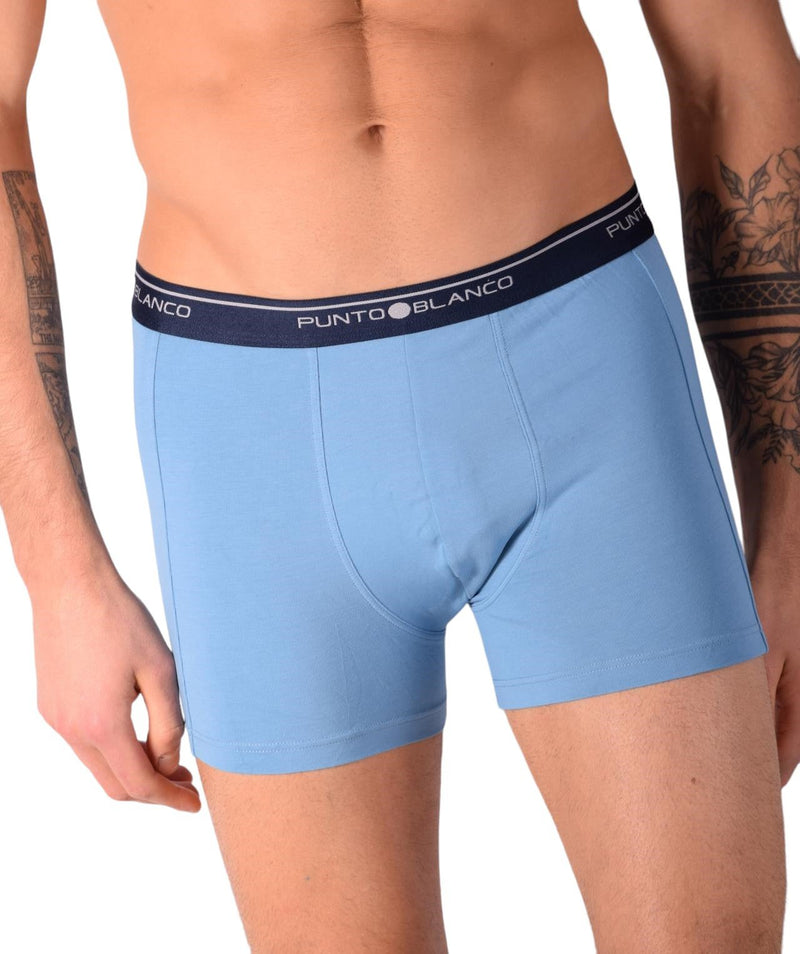 Small Punto Blanco Basics Short Boxer Blue 53438 Pu347
