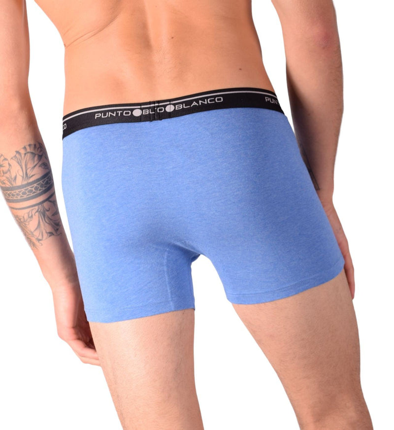 SMALL Punto Blanco Basics Short Boxer Blue 53438 Pu404