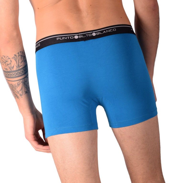 Small Punto Blanco Basics Short Boxer Blue 53438 Pu84